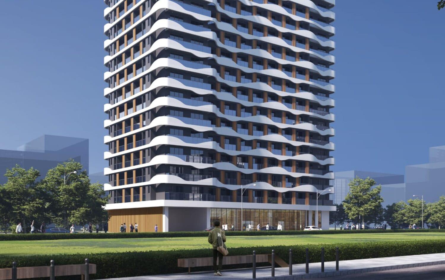 Architectural render of Royal Mirema West in Mirema, Nairobi.
